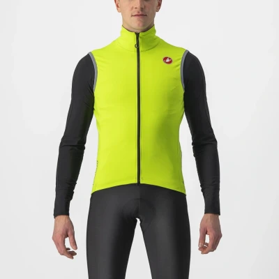 Afbeelding van Gilet Castelli Perfetto Ros 2 maat L Fluogeel