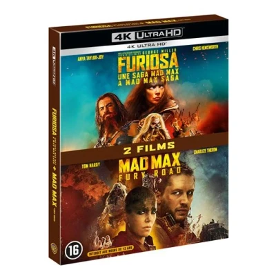 Afbeelding van Furiosa A Mad Max Saga &amp; Fury Road (4K Ultra HD Blu ray)