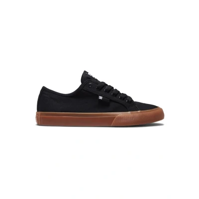 Afbeelding van DC Shoes Manual Unisex Sneakers laag, Maat: 37.5, Black/gum Textiel