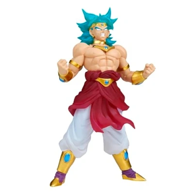 Afbeelding van Banpresto Broly Super Saiyan Dragon Ball Z, Clearise 17 cm, BP89721P kleurrijk actiefiguur, verzamelfiguur, ideaal voor anime fans