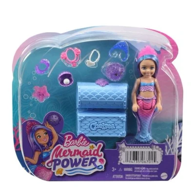 Image de Poupée Barbie Chelsea Sirène et accessoires