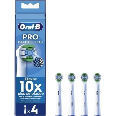 Image de Brossettes pour brosse à dents Precision Clean Pack de 4 unités