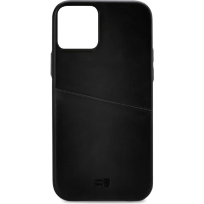 Afbeelding van Senza Pure Leather Cover with Card Slot Apple iPhone 14 Pro Deep Black