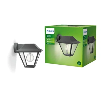 Afbeelding van Alpenglow Wall Anthracite 1x60W HV Philips