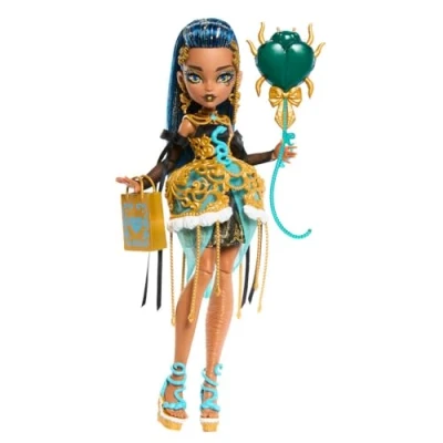Afbeelding van Monster High schaurig schöner Geburtstag Cleo Puppe