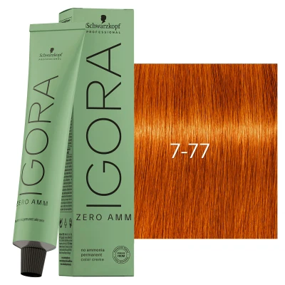 Afbeelding van Schwarzkopf Igora Zero AMM 7 77 60ml