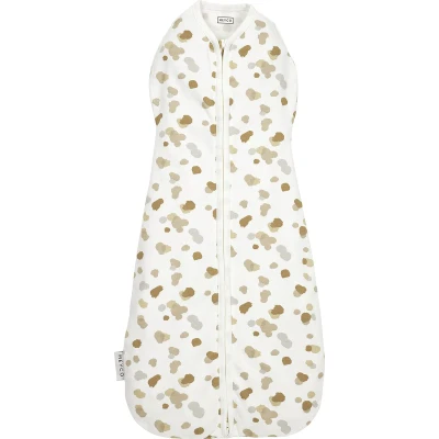 Afbeelding van Meyco Baby Stains cocoon inbakerslaapzak sand 70cm