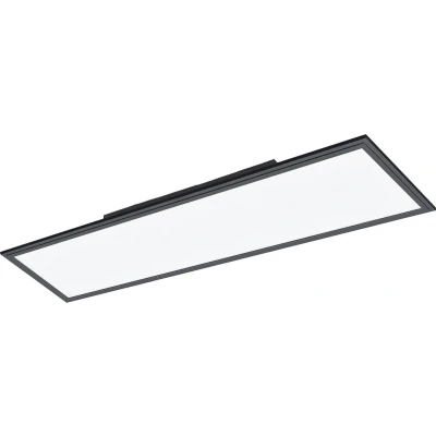 Afbeelding van EGLO Salobrena 1 Plafondlamp LED 120 cm Zwart/Wit Aluminium
