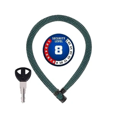 Afbeelding van Abus kettingslot IvyTex 7210/110 sparkling orange SL87783