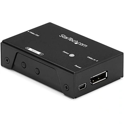 Afbeelding van StarTech DisplayPort signaal versterker DP video 4K 60Hz 20 m