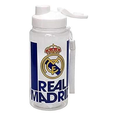 Afbeelding van CYPBRANDS Real Madrid CyP Brands Waterfles met veiligheidsschenktuit, meerkleurig, transparant, inhoud 500 ml