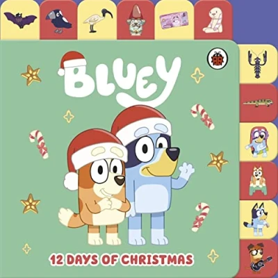 Afbeelding van Bluey Bluey: 12 Days of Christmas Tabbed Board Book