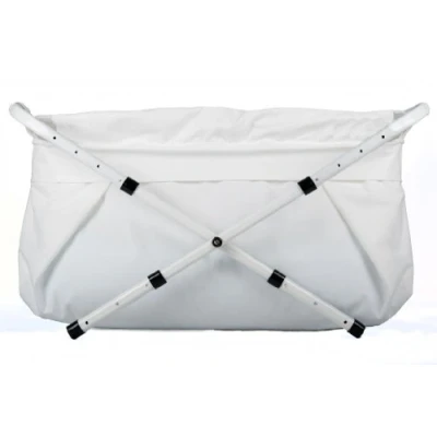 Afbeelding van Bibabad Verstelbaar Babybadje 60 t/m 80 cm Wit