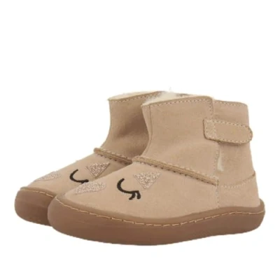 Afbeelding van Gioseppo Komlo Barefoot Unisex Babyschoenen voor kinderen, Maat: 21, Rosa Veloursleer