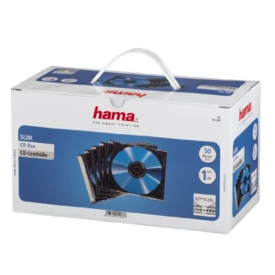 Afbeelding van Hama Cd Slim Box 50P.