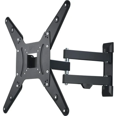Afbeelding van Hama Draaibare tv Muurbeugel 2 armen voor 32 65 inch schermen volledig beweegbaar Fullmotion ophangsysteem VESA tot 400x400 25 kg zwart