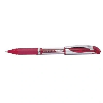 Image de Pentel bl57 b roller encre gel pointe métal 0,7 mm rouge penbl57b