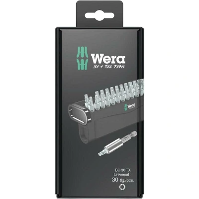 Afbeelding van Wera Bit Check 30 TX Universal 1 SB 05057900001 Bitset delig Torx