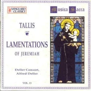 Afbeelding van Tallis Scholars, Peter Phillips Lamentations Of Jeremiah &amp; Others (CD)