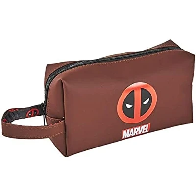 Afbeelding van Reistasje Deadpool Rood (21 x 11 7 cm)