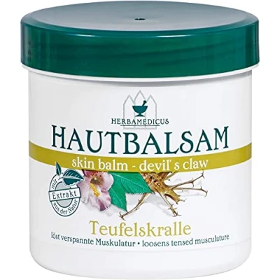 Afbeelding van Huidbalsem duivelsklauw 250ml Herbamedicus vegan skin gel