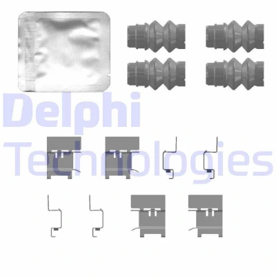Afbeelding van DELPHI LX0768 Accessoireset, schijfremblok VOLKSWAGEN: Amarok Pickup, MAN: TGE Box