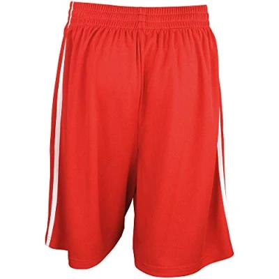 Afbeelding van Spiro Basketbal Short rood/wit maat 2XL