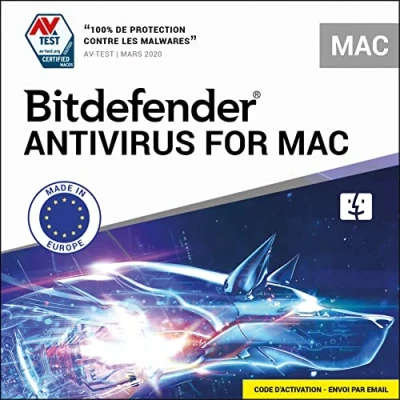 Image de Bitdefender Antivirus 1 Mac an Disc