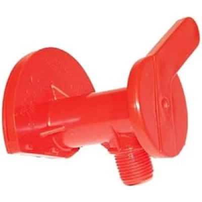 Afbeelding van rollytoys 37512100020 afvoerkraan, rood, accessoires voor drijfmest Rolly Toys