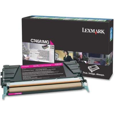 Afbeelding van Lexmark C746A1MG Toner Magenta