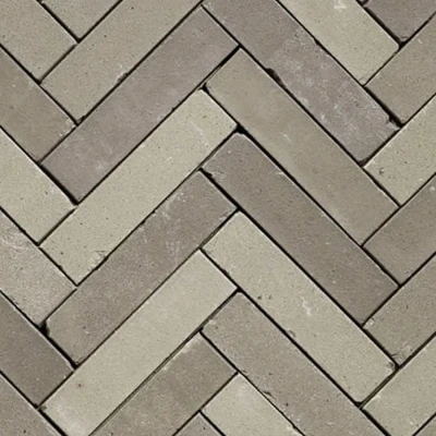 Afbeelding van Gebakken waalformaat hollandse streken getrommeld Grijs Twents 5x20x6 cm Gardenlux