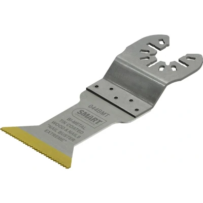Afbeelding van SMART Blades Multitool Zaagblad 44x55mm Bi Metaal Titanium Gecoat Hout/Non ferro Metaal/Kunststof