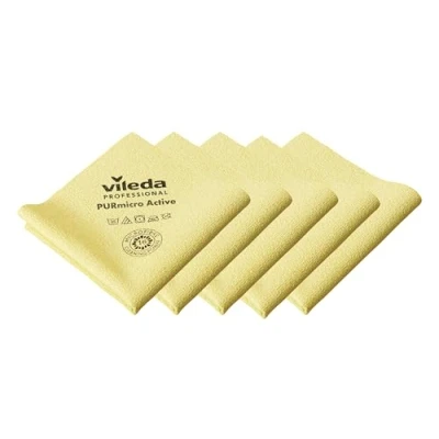 Afbeelding van Vileda Professional Purmicro Active 5 stuks gele doeken