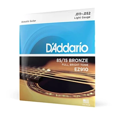 Afbeelding van D&#039;Addario A Git.snaren EZ910 11 52 85/15 Bronze Akoestische gitaarsnaren