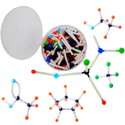 Afbeelding van Mengger Moleculaire Model Kit 96pcs Biochemie Organische en Anorganische Chemie Modellering Set Wetenschappelijke Atom Links Onderwijs Moleculair Leren Modellen