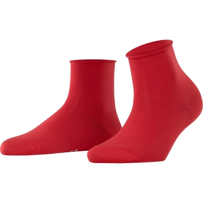 Afbeelding van Falke Cotton Touch Business &amp; Casual Sokken scarlet, Dames, Maat: 35 38, Scarlet