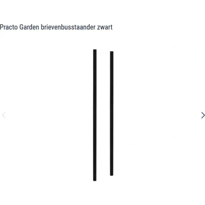 Afbeelding van Practo Garden brievenbusstaander mat antraciet