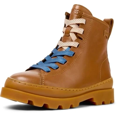 Afbeelding van Camper Brutus K900179 Enkellaarsjes met veters, uniseks, Medium Brown 032 Tws