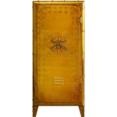 Afbeelding van Koffer Locker goud Kare Design