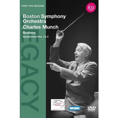 Afbeelding van Boston Symphony Orchestra, Charles Munch Brahms: Nos. 1 &amp; 2 (DVD)