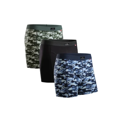 Afbeelding van DANISH ENDURANCE Katoenen Boxershorts Onderbroeken voor Heren 3 pack Maat XXXL