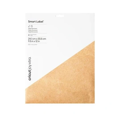 Afbeelding van Cricut Smart Kraft Labels Papier Snijbreedte 30.5 cm Bruin