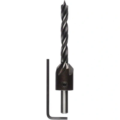 Image de BOSCH 2608596395 mèche hélicoïdale à bois avec fraise 8 mm