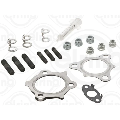 Afbeelding van ELRING 308.600 Turbocharger, montageset Met pakkingen montagehandleiding, schroeven