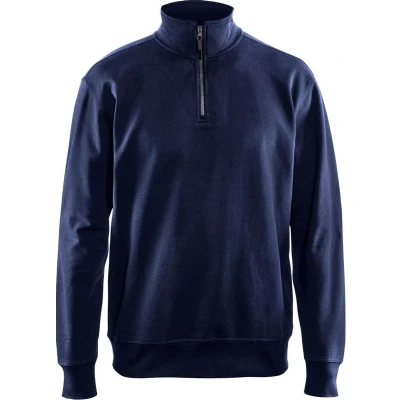 Afbeelding van Blaklader Sweatshirt met halve rits 3369 1158 Donkergrijs S