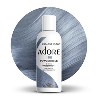 Afbeelding van Adore Shining Semi Permanent Hair Color 199 Luxe Blue Haaverf