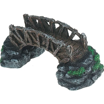 Afbeelding van Aquarium decoratie Brug met Mos 17 x 8 cm