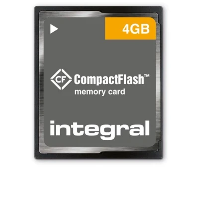 Image de Integral Carte mémoire flash 4 Go CompactFlash