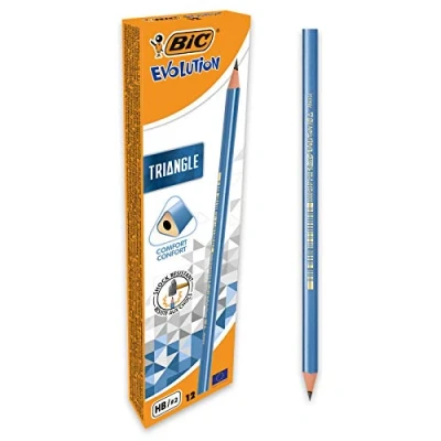 Afbeelding van BIC Evolution Triangle Potloden HB in driehoeksvorm Doos van 12 stuks