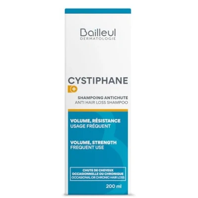 Afbeelding van Bailleul Cystiphane DS Intensieve anti roos shampoo, tegen intense en aanhoudende roostoestanden, vermindert spasmen roodheid, kalmeert jeuk, 200 ml